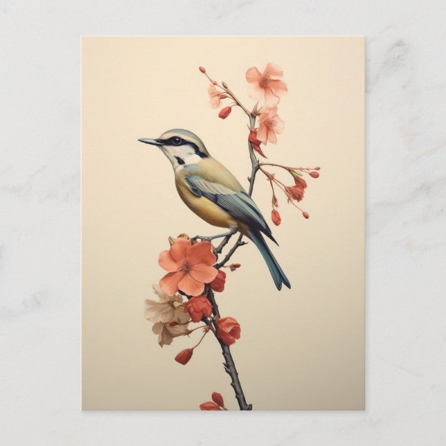 Postal Festiva Canción de primavera (Anverso)