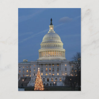 Postal Festiva Capitolio de Estados Unidos celebrando foto de Nav