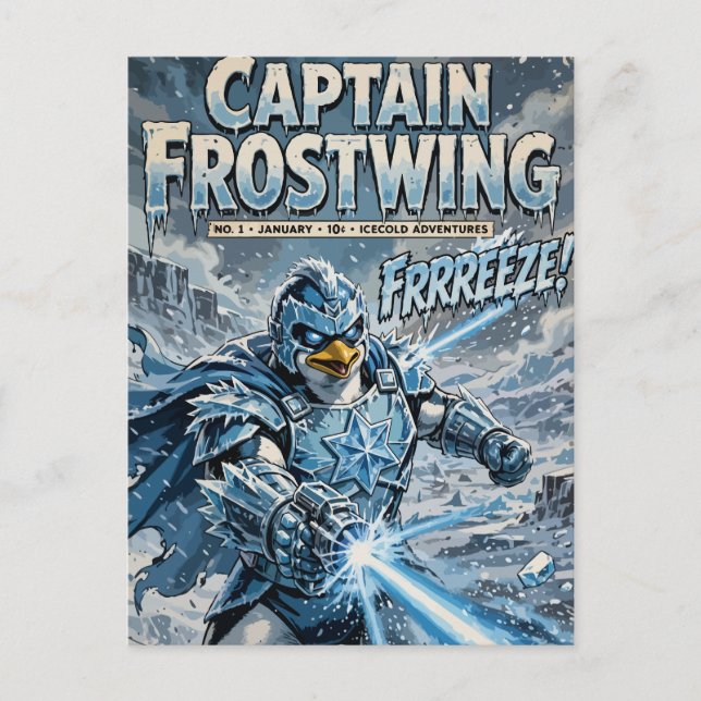 Postal Festiva Captain Frostwing (Anverso)