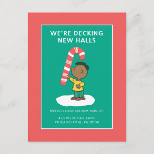 Postal Festiva Caramelo de menta Franklin