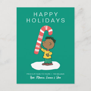 Postal Festiva Caramelo de menta Franklin