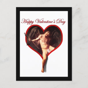 Postal Festiva Caravaggio Cupid El día de San Valentín