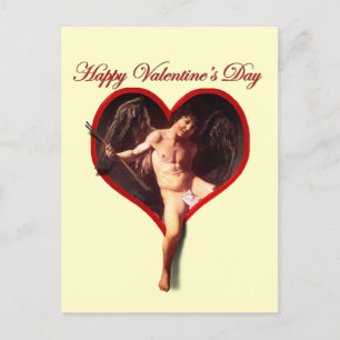 Postal Festiva Caravaggio Cupid El día de San Valentín