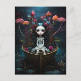 Postal Festiva Carte Postale - Barque