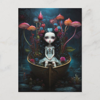 Postal Festiva Carte Postale - Barque