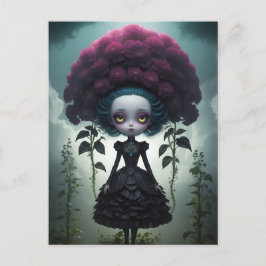 Postal Festiva Carte postale - Gothic Flowers