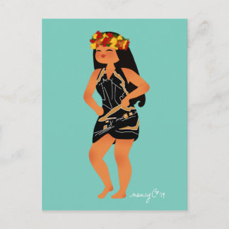 Postal Festiva Carte postale Jeanne' s Pareu