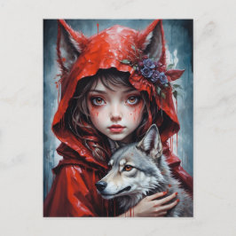 Postal Festiva Carte Postale - Le petit chaperon rouge