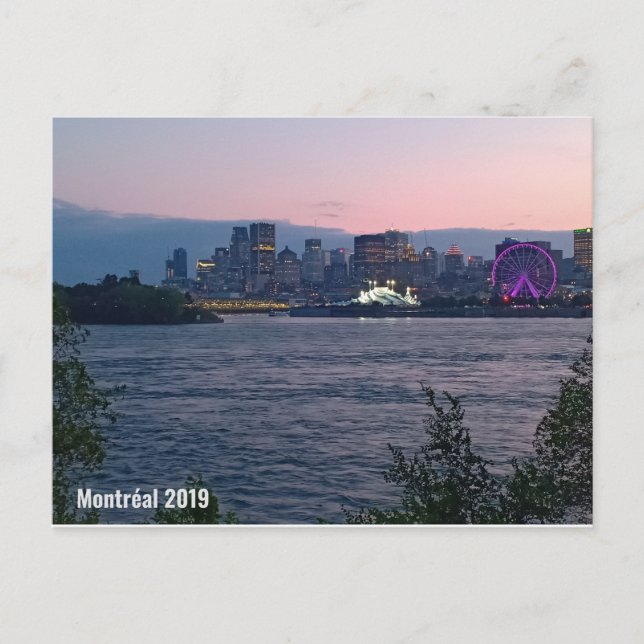Postal Festiva Carte postale Montréal (Anverso)