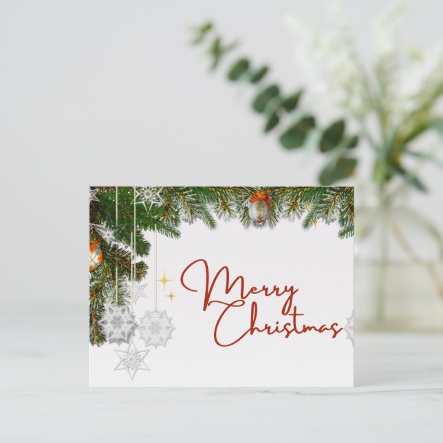 Postal Festiva Carte postale pour fêtes annuelles (Anverso de pie)