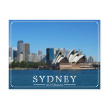 Casa de la Ópera de Sydney Australia Vintage