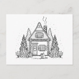 Postal Festiva Casa Jan