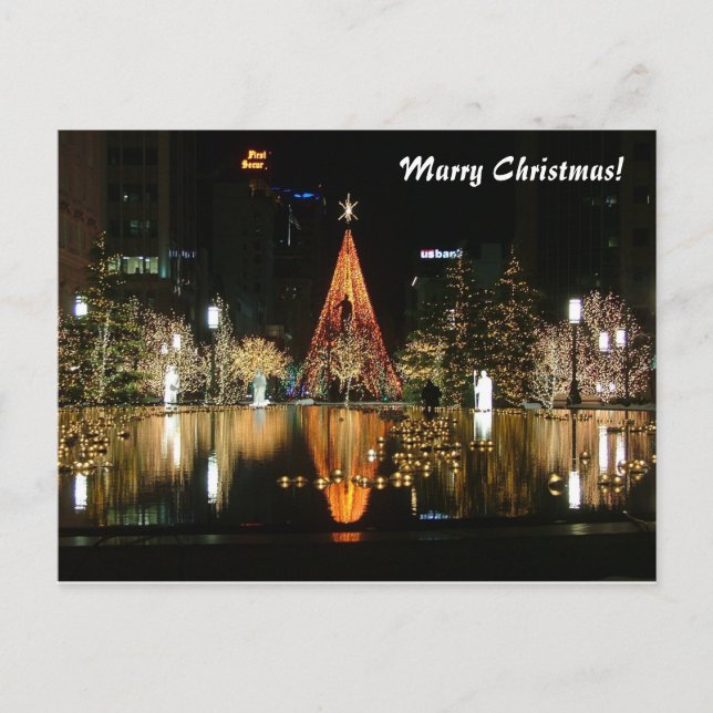 Postal Festiva ¡Cásate con Navidades! (Anverso)