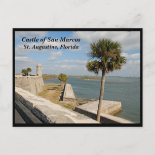Postal Festiva Castillo histórico de San Marcos