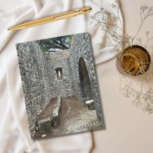 Postal Festiva Castillo Histórico Portugal Fotografía Viaje