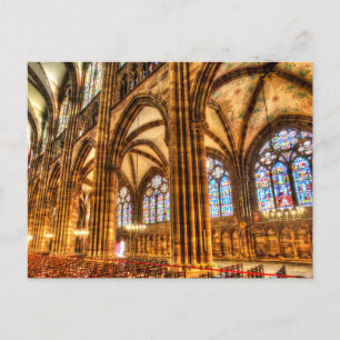 Postal Festiva Catedral de Estrasburgo