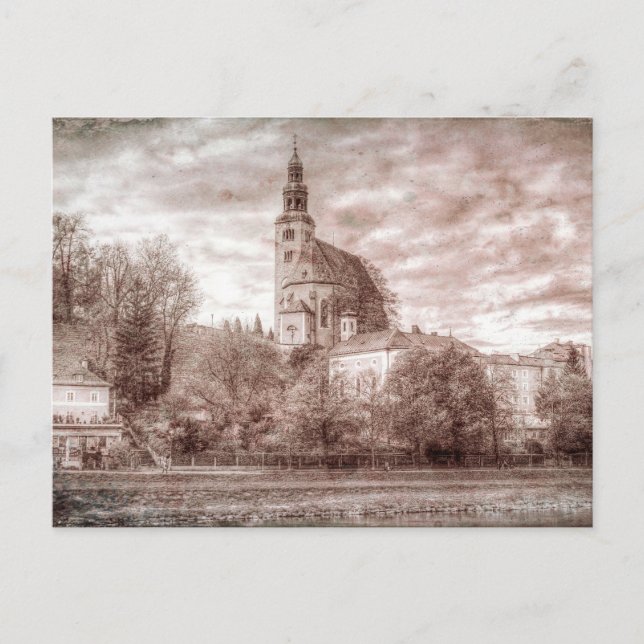 Postal Festiva Catedral de María Himmelfahrt (Anverso)