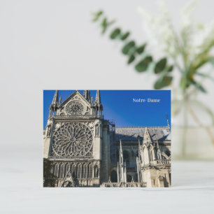 Postal Festiva Catedral de Notre Dame de París