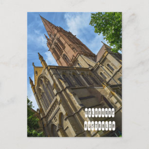 Postal Festiva Catedral de St Paul en Melbourne