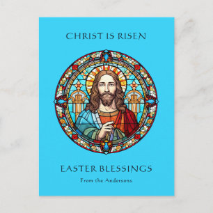 Postal Festiva Católico religioso Resurrección de Jesús Pascua