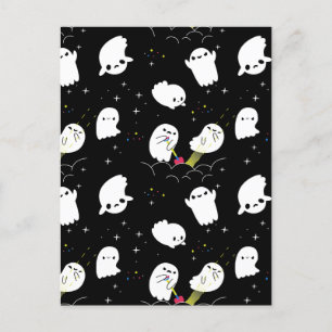 Postal Festiva Caza del tesoro de aventuras fantasma de Boo Hallo