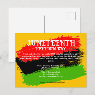 Postal Festiva Celebración de la bandera del 11 de junio por el D