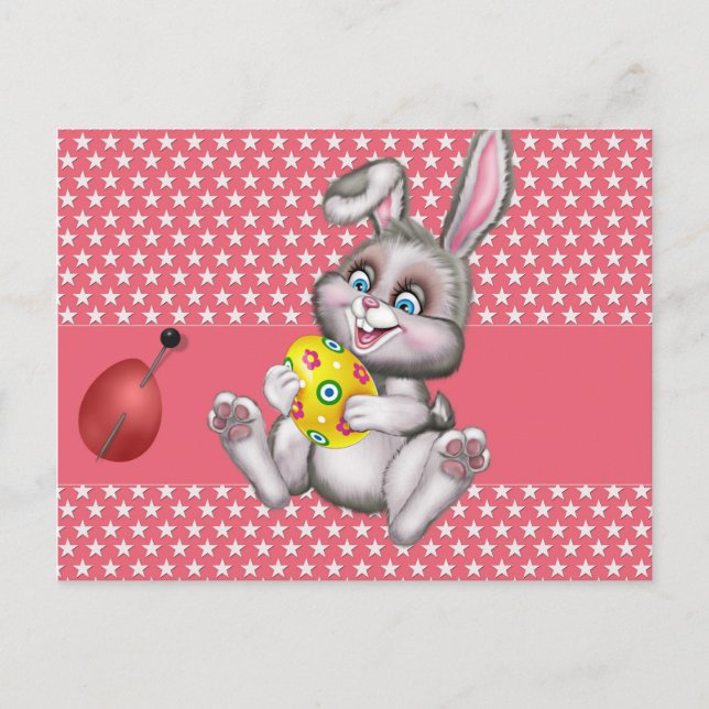 Postal Festiva Celebración de Pascua (Anverso)