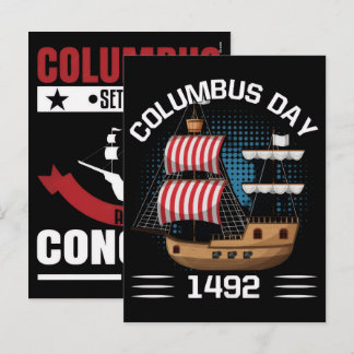 Postal Festiva Celebración del Día de Colón: Historia, Tradicione