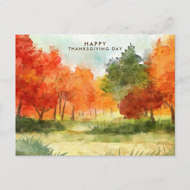 Postal Festiva Cena de Acción de Gracias Invitar Tema Boho (Anverso)