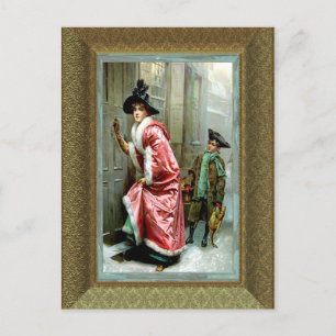 Postal Festiva Cena II Victoriana