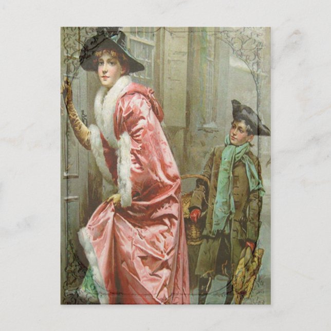 Postal Festiva Cena III Victoriana (Anverso)