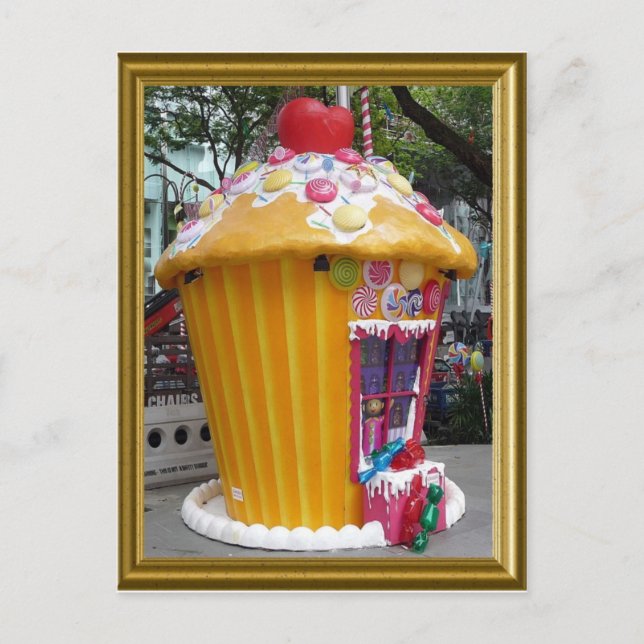 Postal Festiva centro comercial de navidades (Anverso)