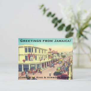 Postal Festiva Centro de Kingston, Jamaica (Harbour Street) BWI