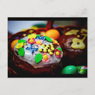 Postal Festiva Cesta de Pascua