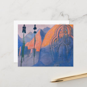 Postal Festiva Chenrezi por Nicholas Roerich
