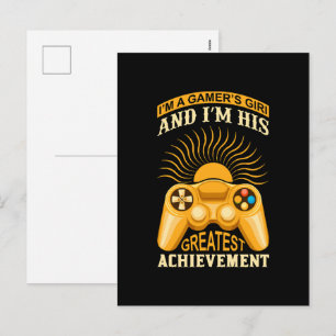 Postal Festiva Chica gamer