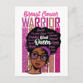 Postal Festiva Chica negra cumpleaños mágico Sista Melanin mujer