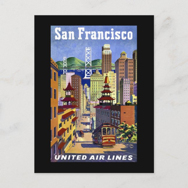 Postal Festiva Chinatown de San Francisco (Anverso)