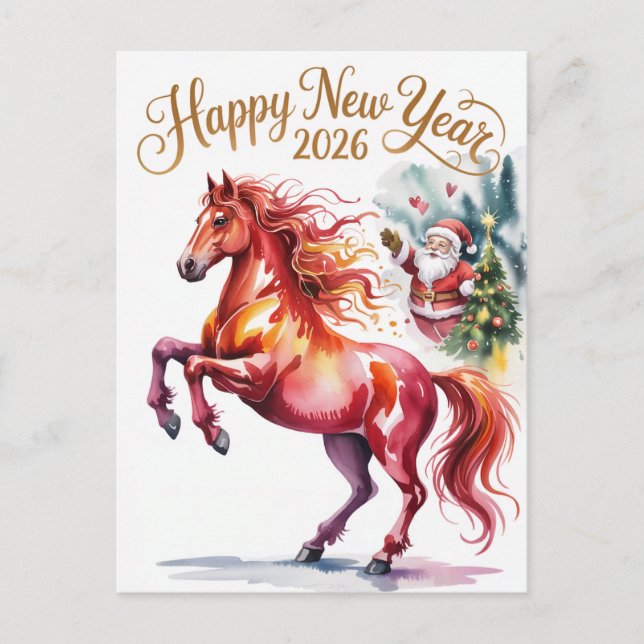 Postal Festiva Chinese New year of the Horse 2026 (Anverso)