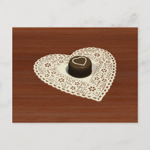 Postal Festiva Chocolate de San Valentín