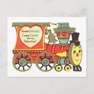 Postal Festiva Choo Choo Train Valentine