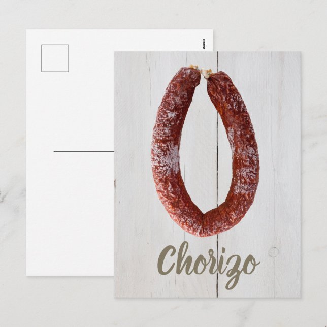 Postal Festiva Chorizo Sausage (Anverso / Reverso)