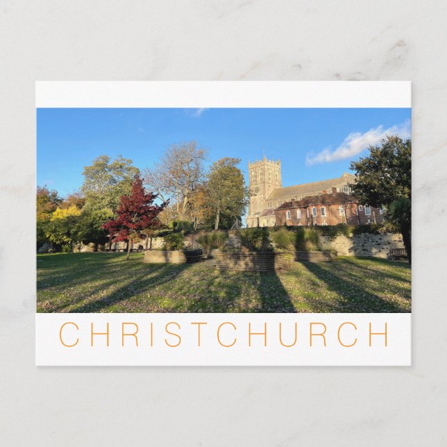 Postal Festiva Christchurch (Anverso)