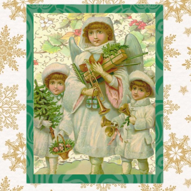 Postal Festiva Christmas Angel  (Subido por el creador)