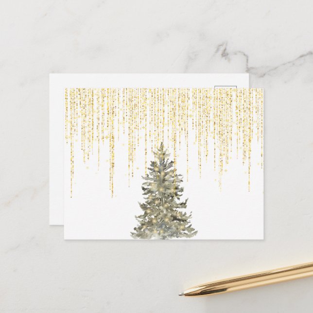 Postal Festiva Christmas Card (Anverso/Reverso In Situ)