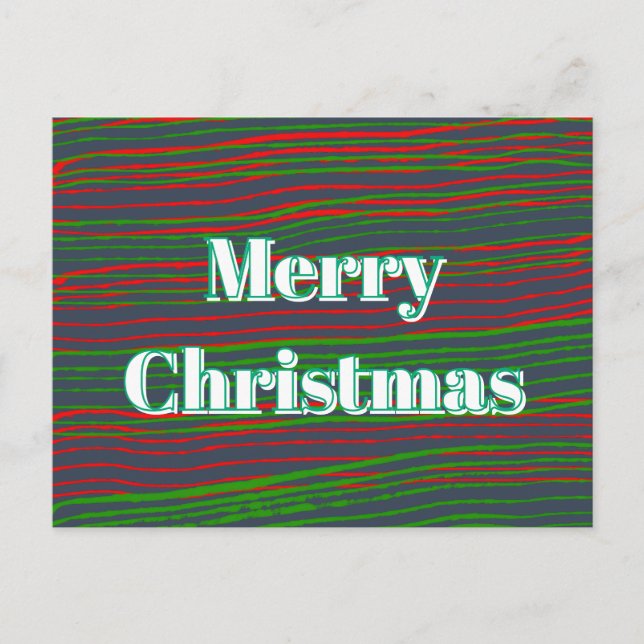 Postal Festiva Christmas card (Anverso)
