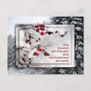 Postal Festiva Christmas Card "The Gift of God"