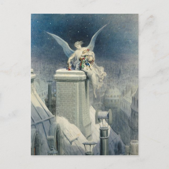 Postal Festiva Christmas Eve (Anverso)