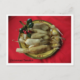 Postal Festiva Christmas Tamales