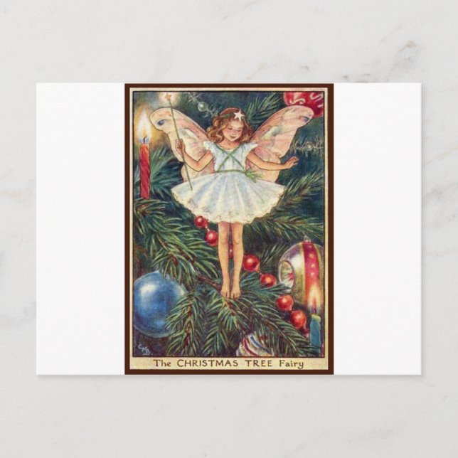 Postal Festiva Christmas-Tree-Fairy.jpg (Anverso)
